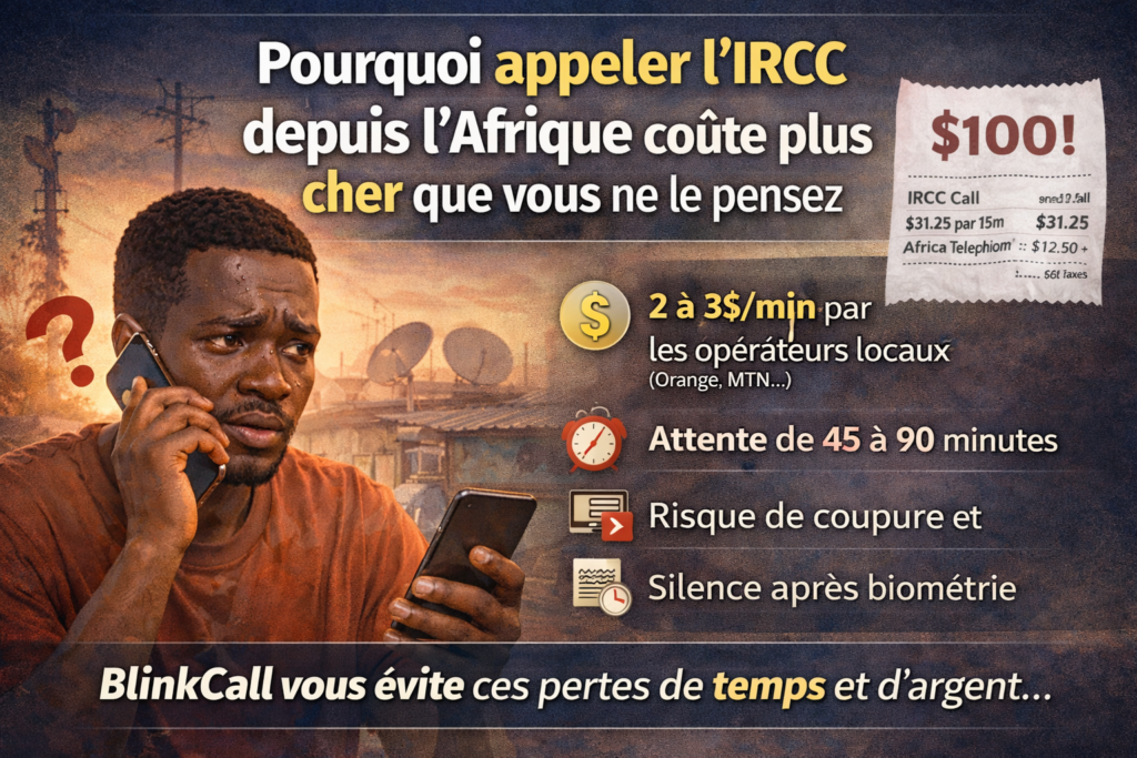 Pourquoi appeler l’IRCC depuis l’Afrique coûte plus cher que vous ne le pensez