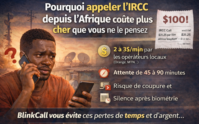 Pourquoi appeler l’IRCC depuis l’Afrique coûte plus cher que vous ne le pensez